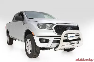 LUND Bull Bar with LED Light Bar Stainless Steel - 47021300